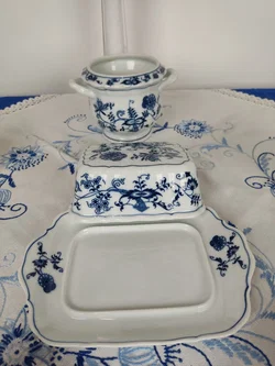 Blue Danube mit Zwiebelmuster Japan Porzellan-Set 6-tlg. | Festliche Stimmung - Bild 10