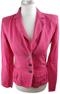Sommerblazer Leinen Gr. 36 | Liebevoll Getragen