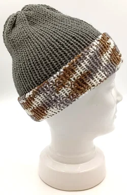 Handgestrickte Wendemütze – Vorschau 1