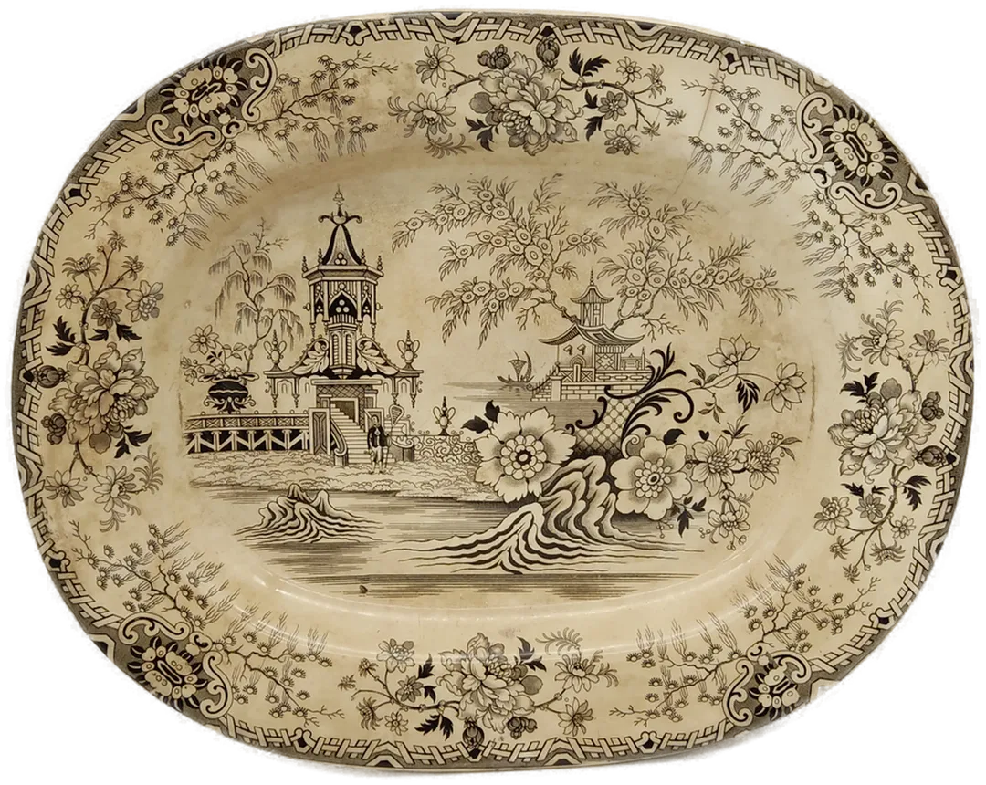 Vintage Obstschale/Obstteller aus Keramik - Bild 4