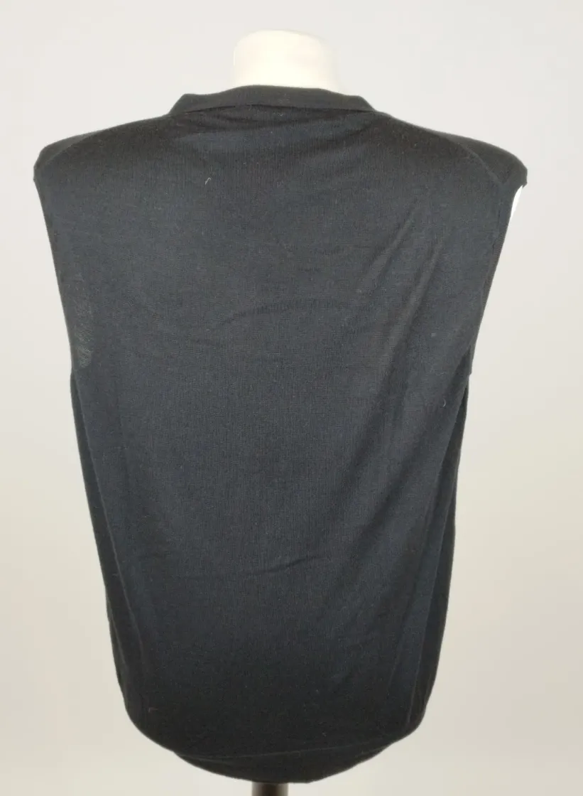 Klassisches Windsor Herren-Gilet - Gr. 52 / 100% Merino-Wolle – Bild 3