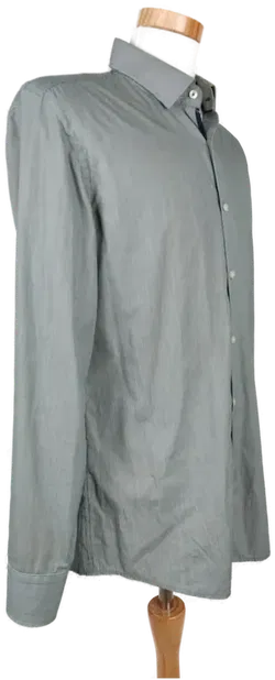 Hugo Boss Herren Hemd, blau/weiß - Gr. M  - Bild 2