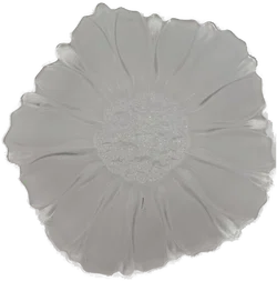 Kristall-Servierplatte Mikasa Transparent | Sunflower Frost - Bild 3