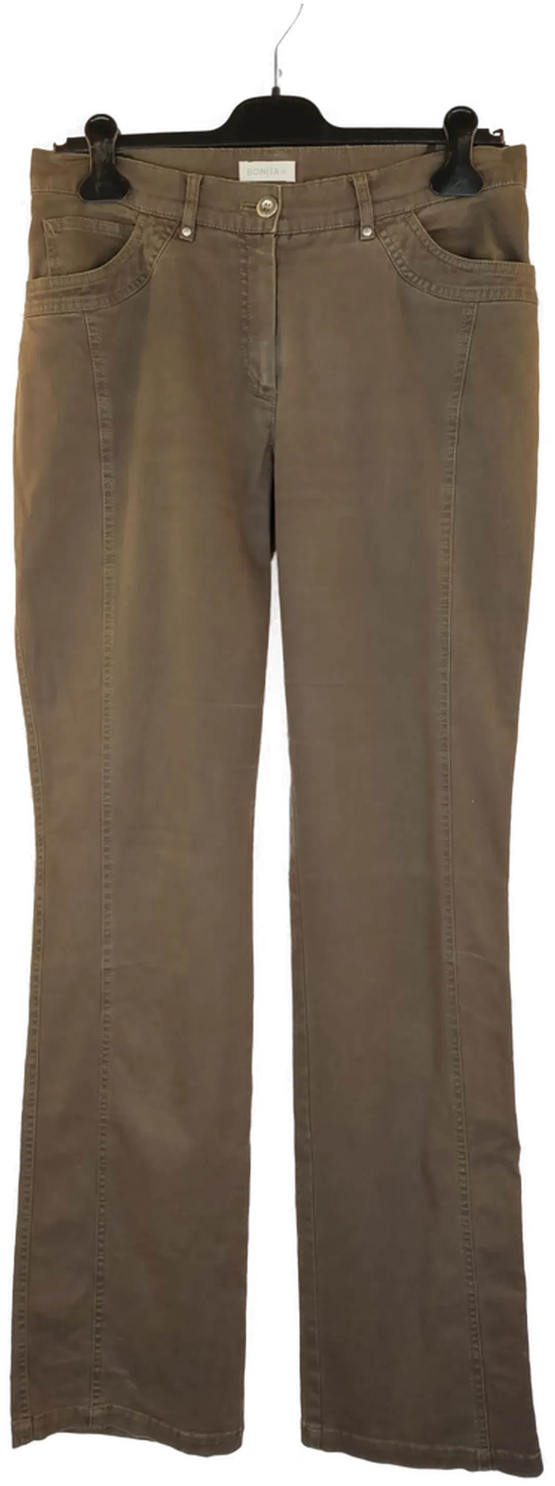 Bonita Damenhose, Olive, Größe: L/40 - Bild 1