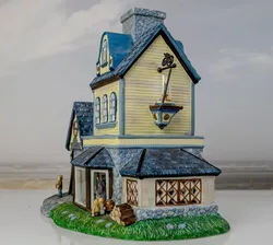 PartyLite Olde World Village Candle Shop Teelicht Haus  - Bild 2