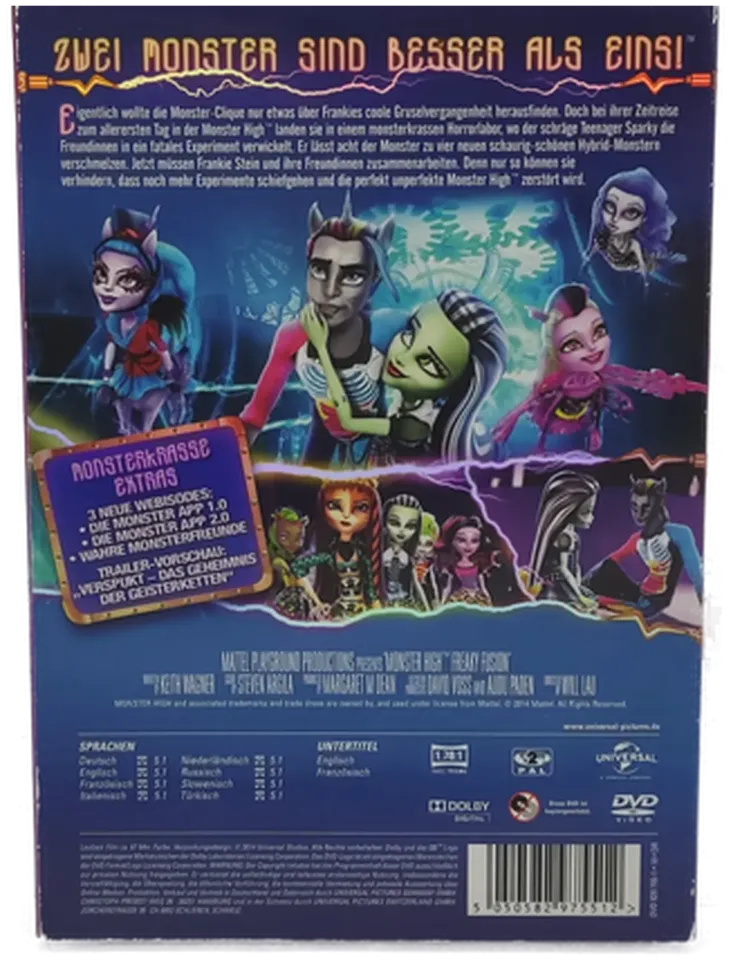 DVD Monster High "Fatale Fusion" – Bild 2