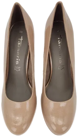 Tamaris Damen Pumps, beige - Gr. 39 - Bild 3