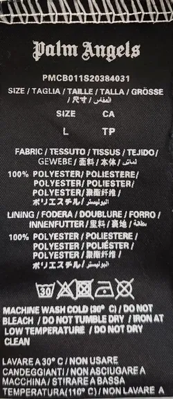 Palm Angels Herren T-Shirt Teddy Bear Weiß Gr. L - Bild 3