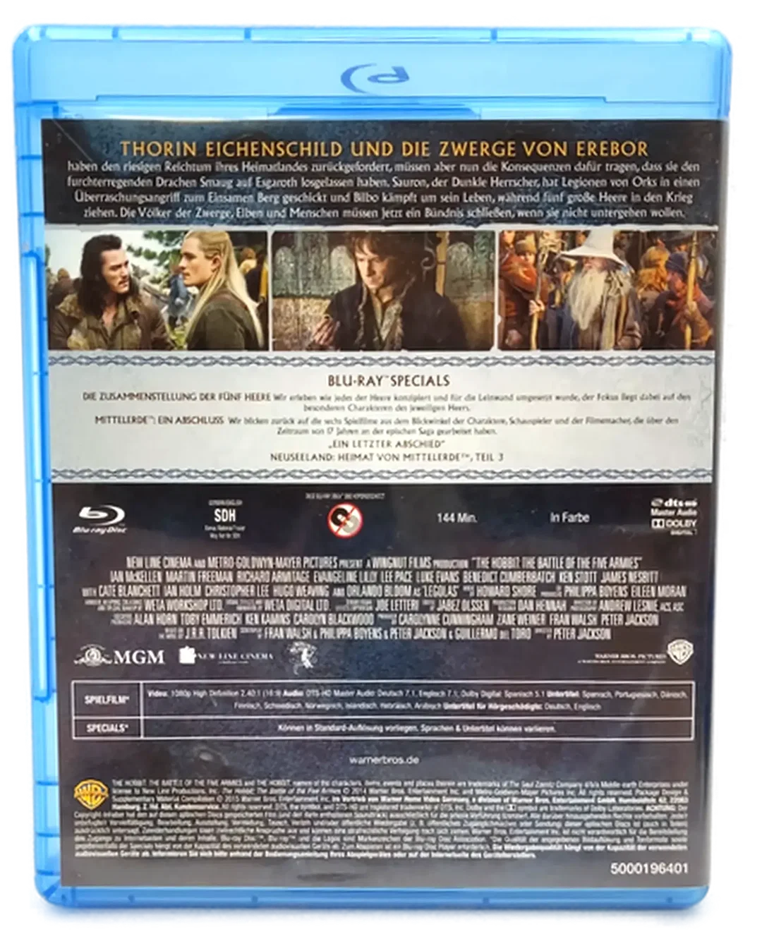 Blu-Ray "Der Hobbit - die Schlacht der fünf Heere"  – Bild 2