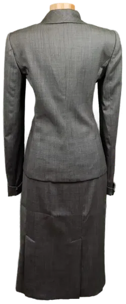 Armani Collezioni Damen Kostüm grau Gr. XXL - Bild 2