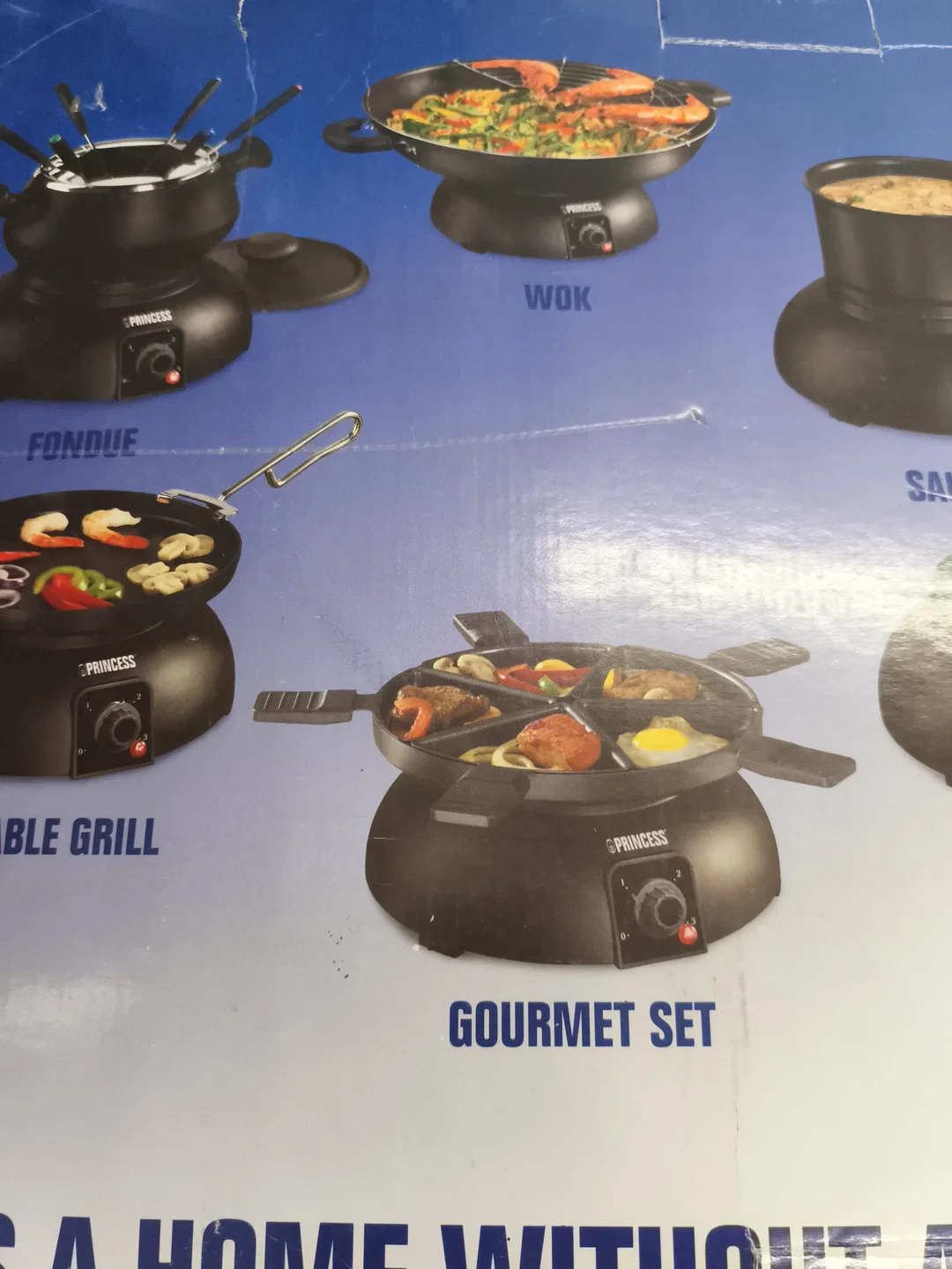 Multifunktionsgerät neuwertig,  Fondue, Wok, Grill, 6 in 1 – Bild 9