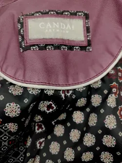 Canda Premium Damen Lederjacke violett - XL/42 - Bild 6