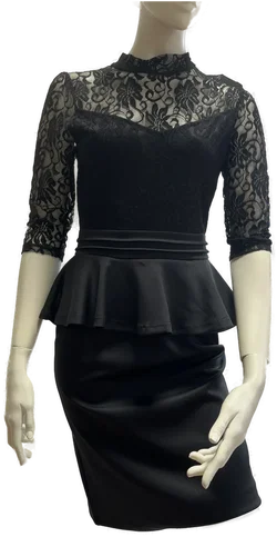 MYSTERY by PSF - Neues Damen-Abendkleid Gr. 36 Schwarz - Perfektes Partyoutfit - Bild 2