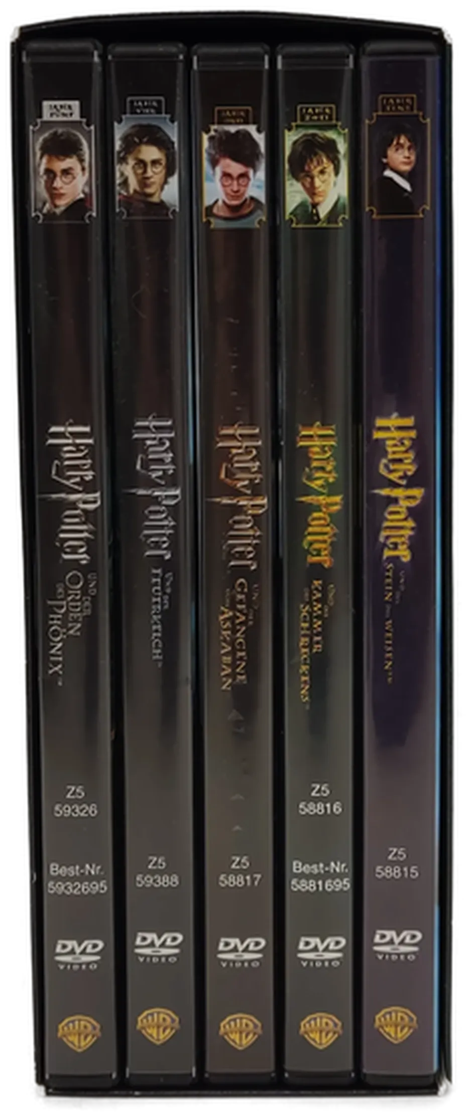 DVD Set Harry Potter Jahr 1-5, 5 DVDs – Bild 2