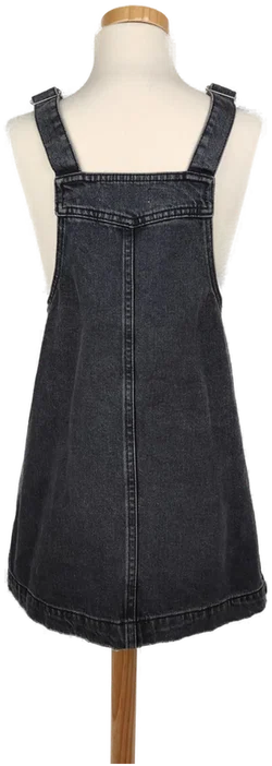 Zara Kids Mädchen Jeanskleid dunkelgrau - 140 - Bild 2