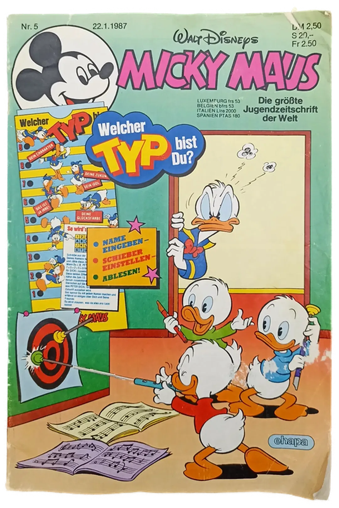 Walt Disneys Micky Maus Nr. 5, 1987 - Bild 2