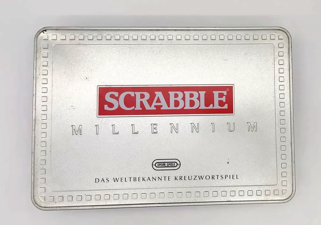 Scrabble Millenium Metallbox von Mattel - 2-4 Spieler Ab 10 Jahren - Bild 4