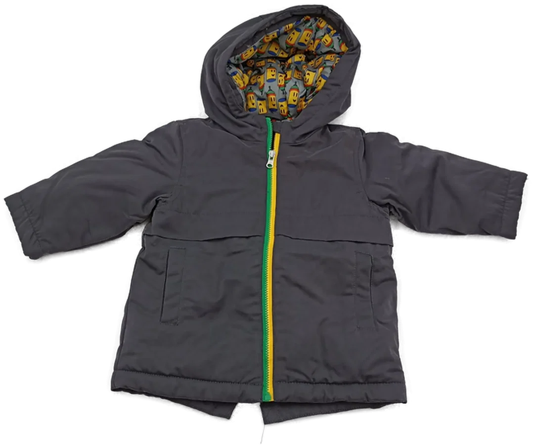 United Colors of Benetton Kinderjacke grau Gr. 68 - Bild 4