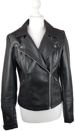 Damen Kunstlederjacke ONLY | Urbaner Klassiker - Bild 1