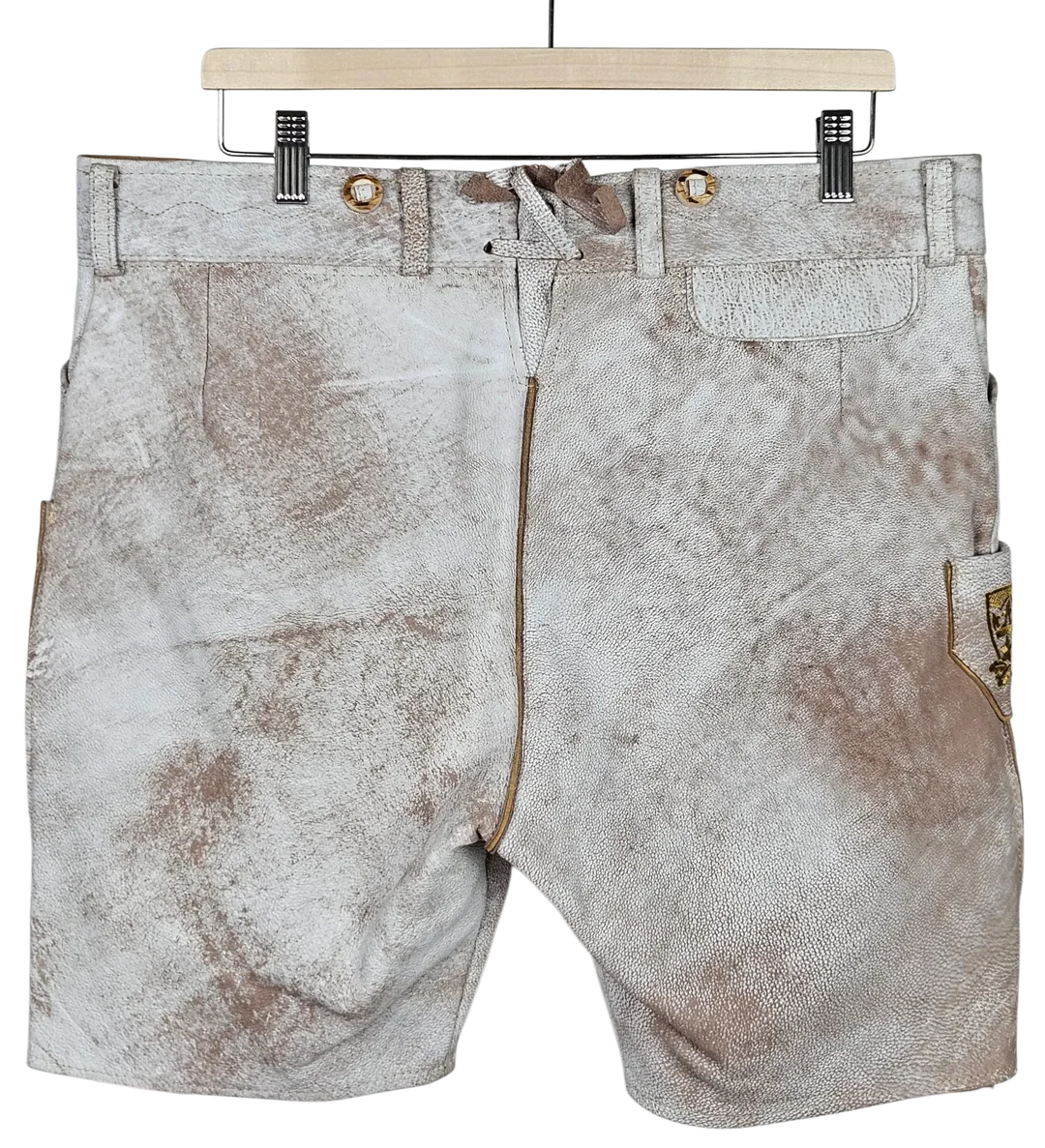 Stockerpoint Bergfeuer Herren Trachtenhose, weiß - Gr. L  – Bild 2
