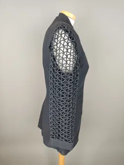 Damen-Blazer mit geknüpften Makramee-Details - M/L - Bild 2