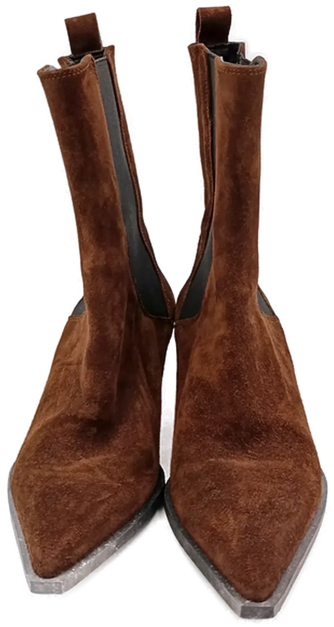 Massimo Dutti Damen Stiefel braun Gr. 37 – Bild 2
