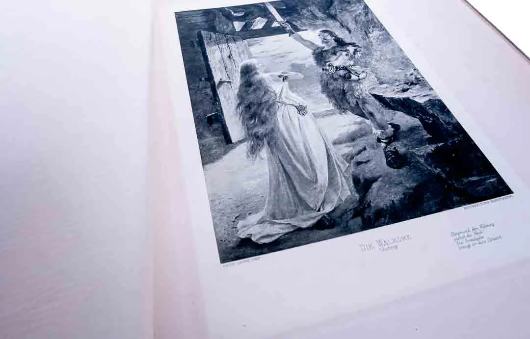 Buch Richard Wagner Werk: Ein Bilderzyklus "Die Nibelungen", "Tannhäuser" und "Der fliegende Holländer" – Bild 3