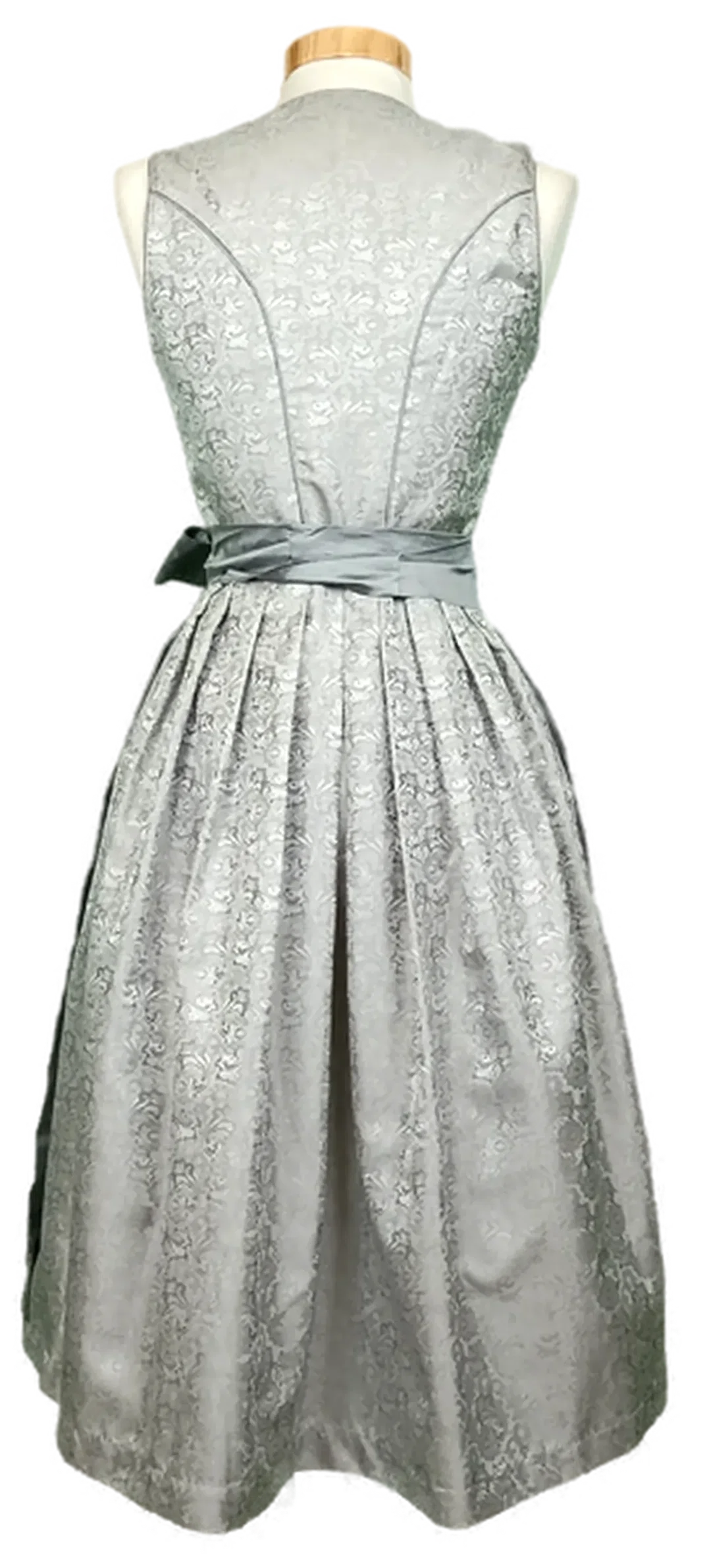Alpin de luxe Damendirndl grau Gr. XXS – Bild 2