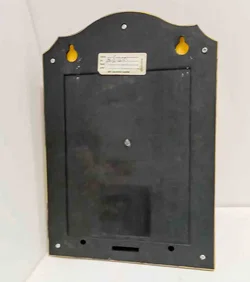 Schlüsselschrank mit Quarz-Uhr – Marmor-Optik ca. 19 x 26,5 cm Vintage Key Holder Box – Vorschau 3