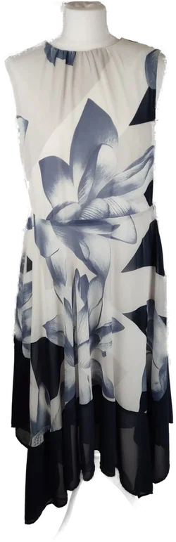 Damen Midikleid Bodyflirt Geblümt Gr. 38 | Einmaliges Sommerstück - Bild 4