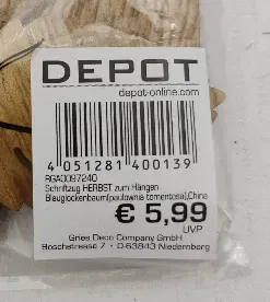 Depot - Deko-Hänger - Bild 2
