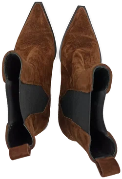 Massimo Dutti Damen Stiefel braun Gr. 37 - Bild 6