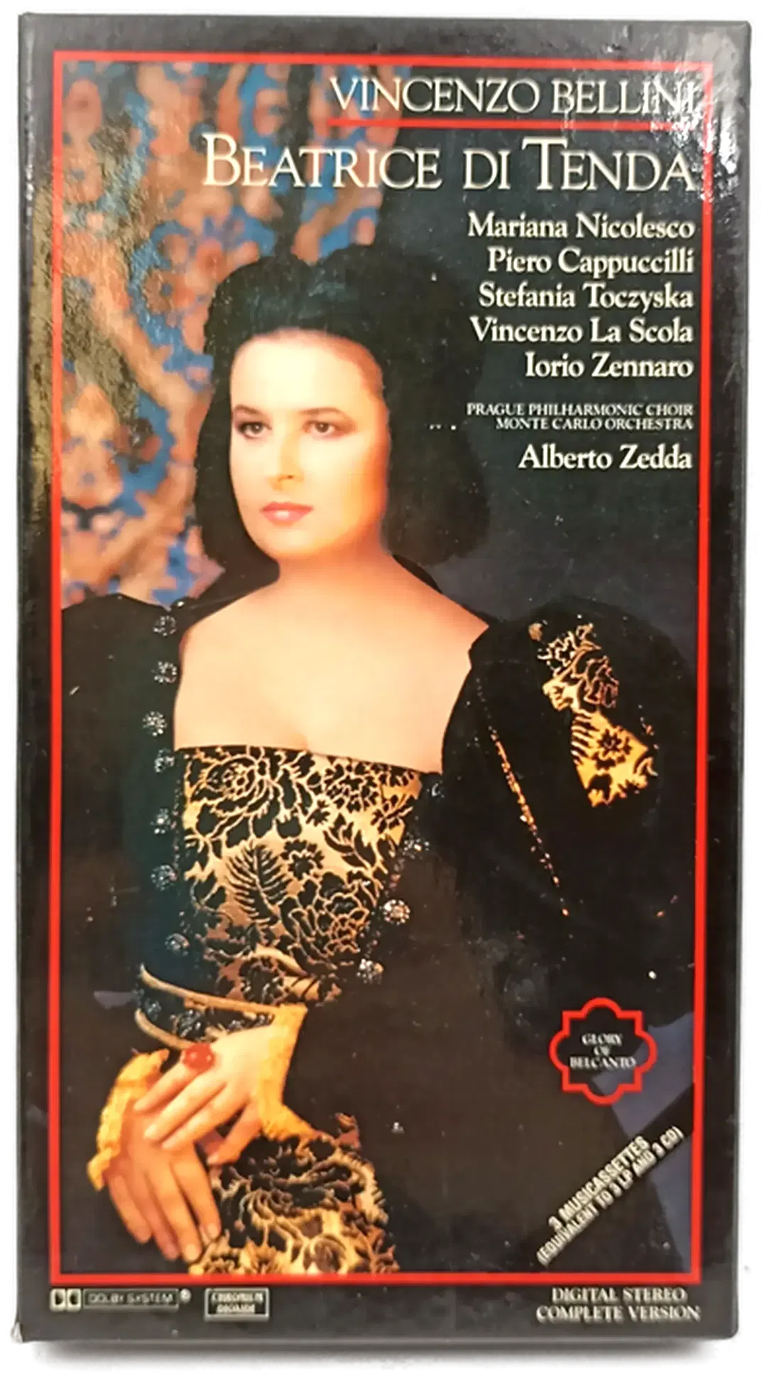 Vincenzo Bellini Beatrice Di Tenda auf 3 Musikkassetten - Bild 2