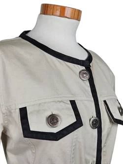 MOSCHINO Jeans Damen Kleid, beige - Gr. M – Vorschau 5