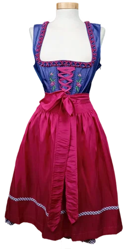 Landhaus by C&A Dirndl violett/rosa/weiß Gr. S - Bild 1