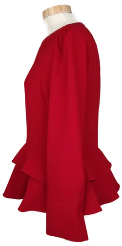 Zara Damen Bluse rot - M/38 - Bild 3