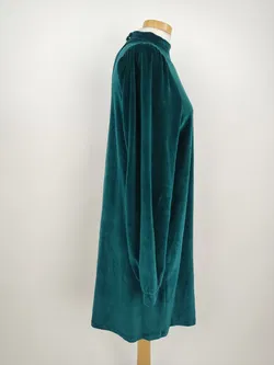 Givn Damenkleid aus BW-Samt petrol - S / 36 - Bild 2