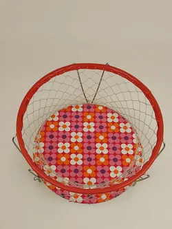 Vintage-Aufbewahrungskorb für Puppen, Spielzeug und vieles mehr - 70er-Jahre - Ø50 cm - Bild 2