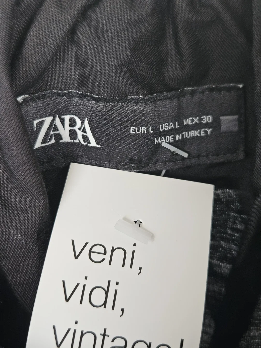 ZARA Damen Maxikleid, schwarz - Gr. L  – Bild 4