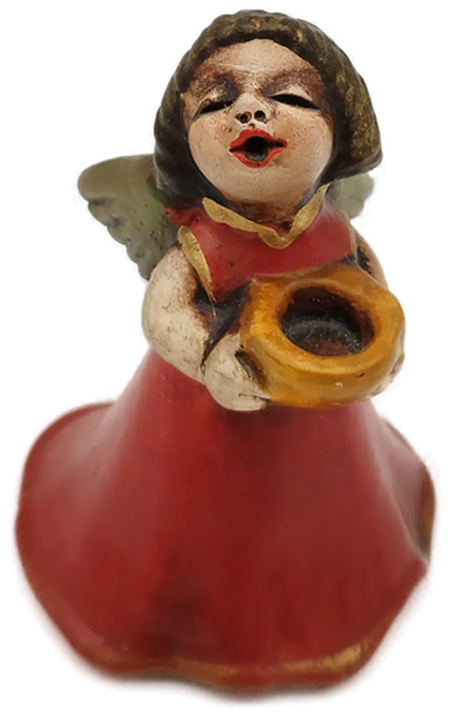 Kleiner Bozner Thun Engel mit Kerzenhalterung - ca. 10cm hoch - Bild 1