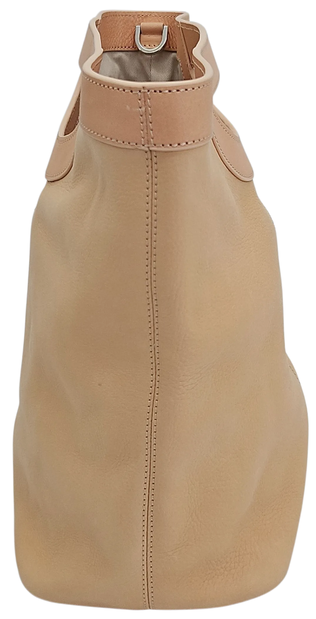 Max V. Koenig Damen Lederhandtasche, creme - Höhe ca. 29 cm  – Bild 2