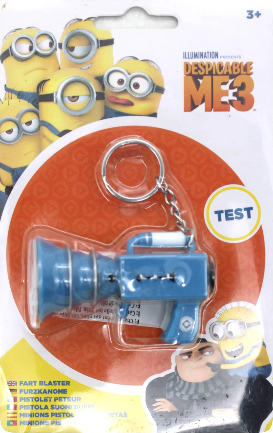 Minions Schlüsselanhänger Furzkanone – Despicable Me 3 – Simba Toys – OVP – Bild 2