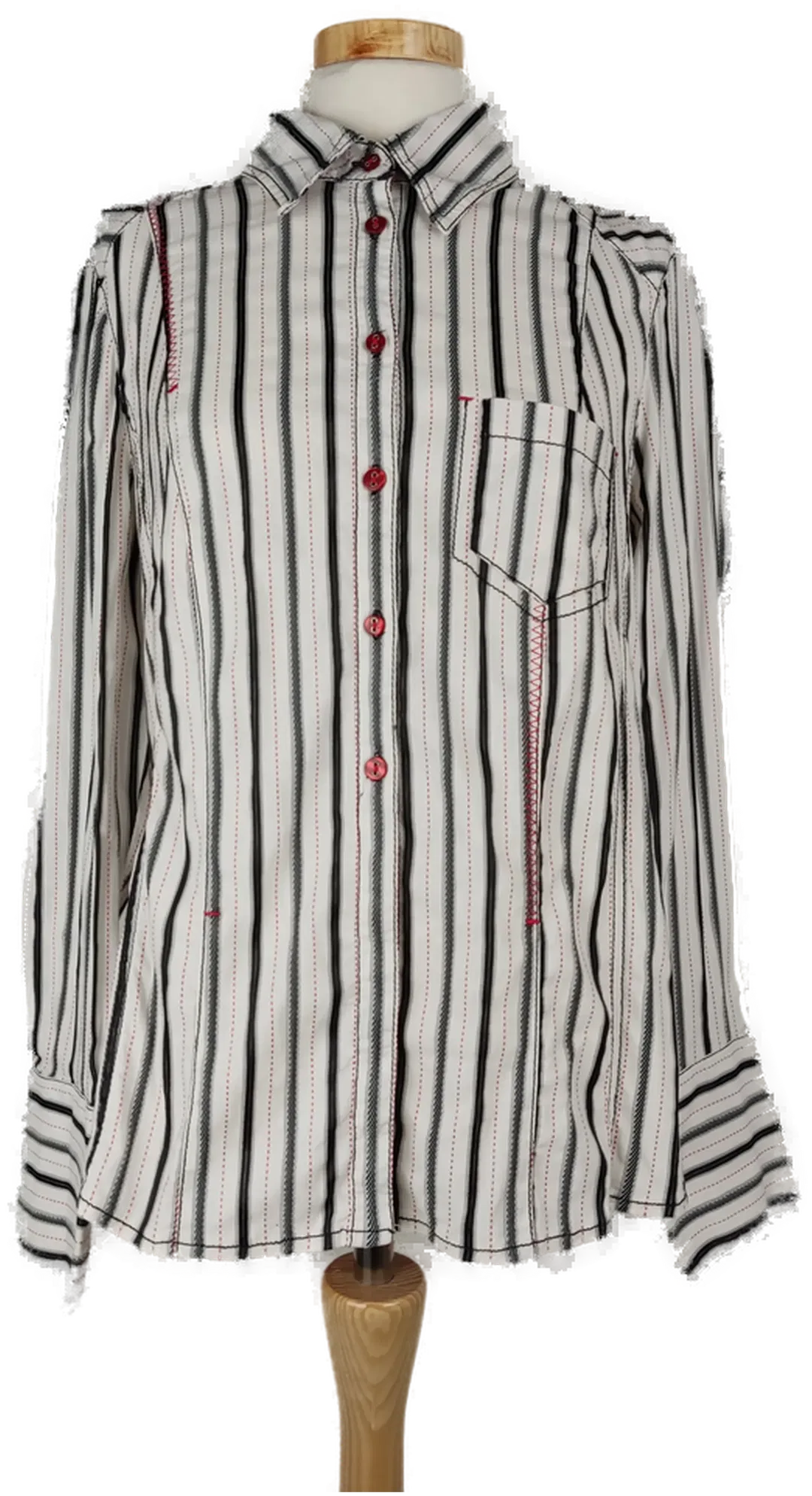 Bonita gestreifte Damenbluse- 42/XL - Bild 1