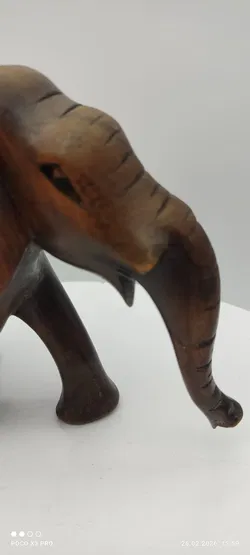 Holz Elefant Figur - Bild 6