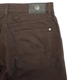 Trussardi Jeans Herren Jeans dunkelbraun Gr. M - Bild 4