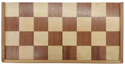 Schachspiel aus Holz mit handgeschnitzten Figuren - Bild 4