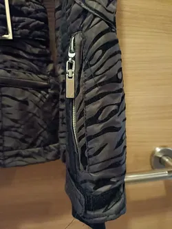 Safine by Etirel Damen Winterjacke braun-schwarz Gr. 38 - Hochwertige gestreifte Winterjacke - Bild 10