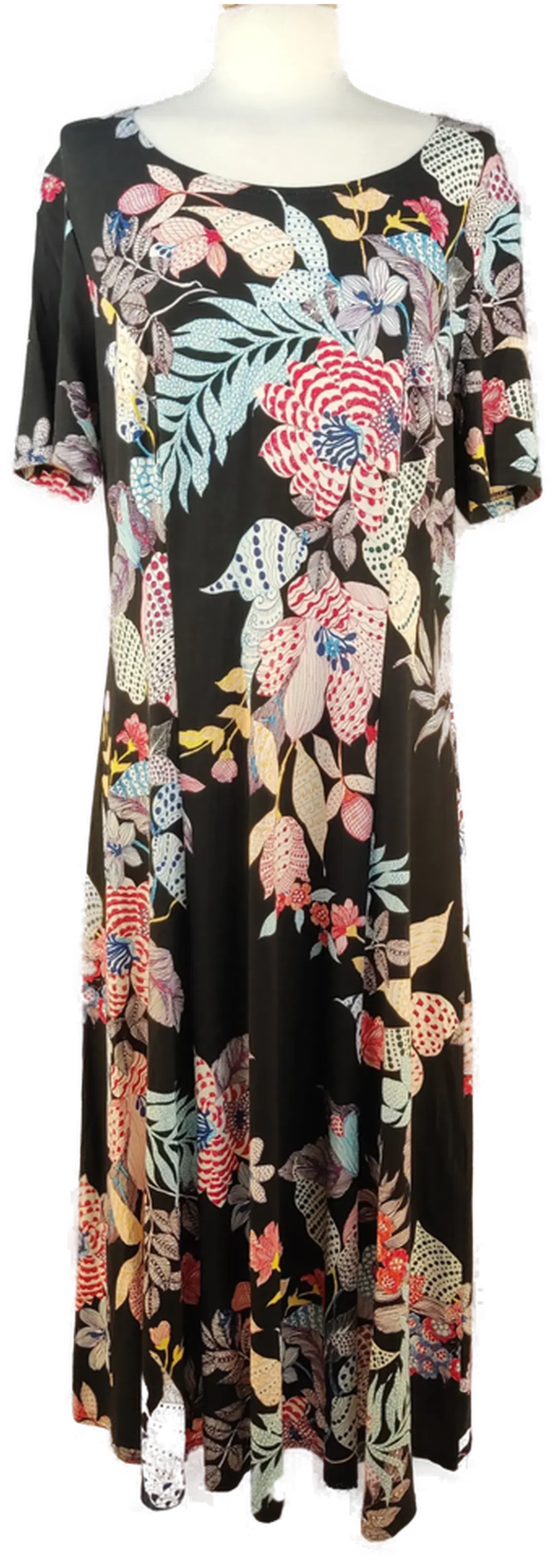 Damen-Maxikleid / mehrfarbig - Größe: XXL/44 - Bild 4