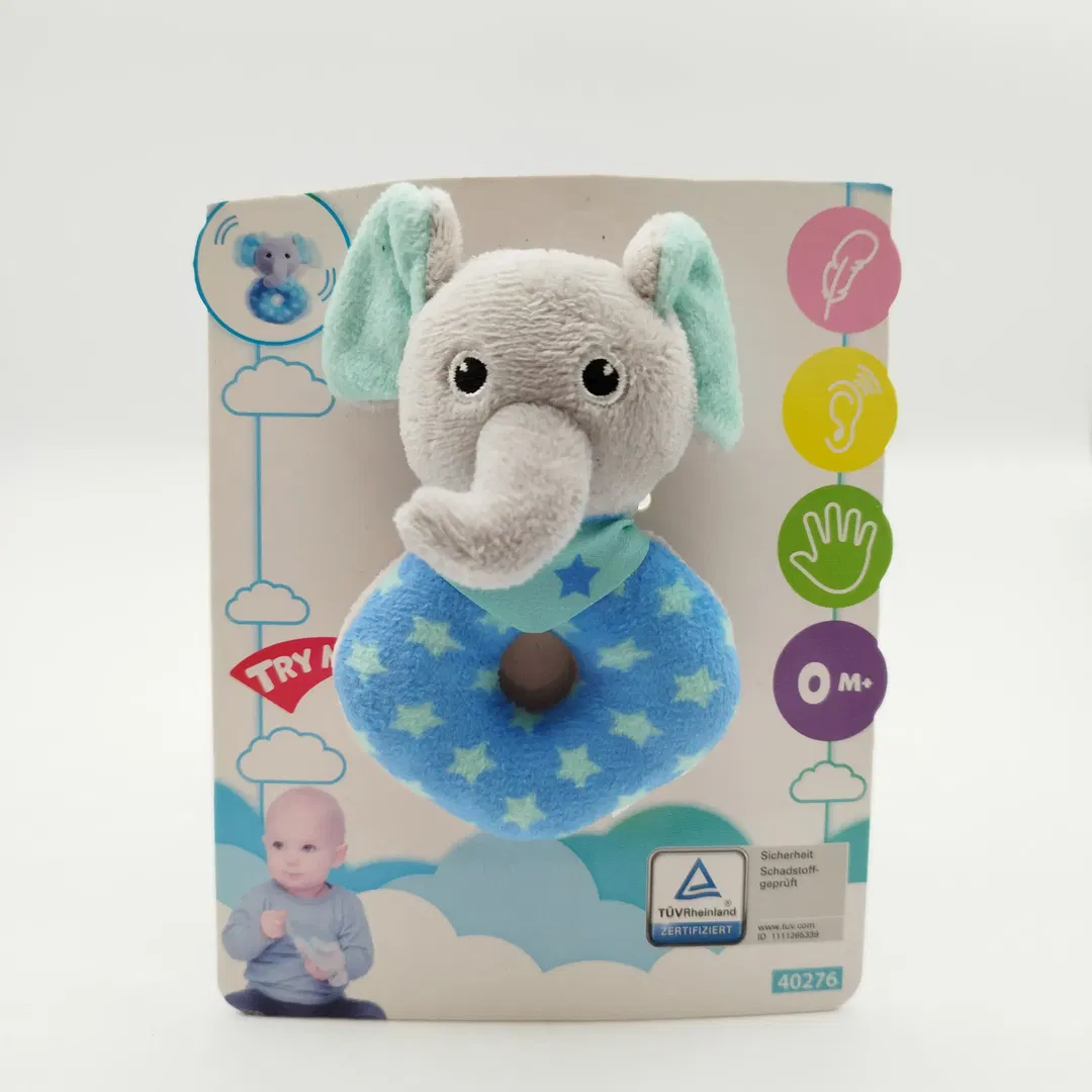 Babyrassel Plüschring Neuwertig | Erstes Kuschelspiel - Bild 1