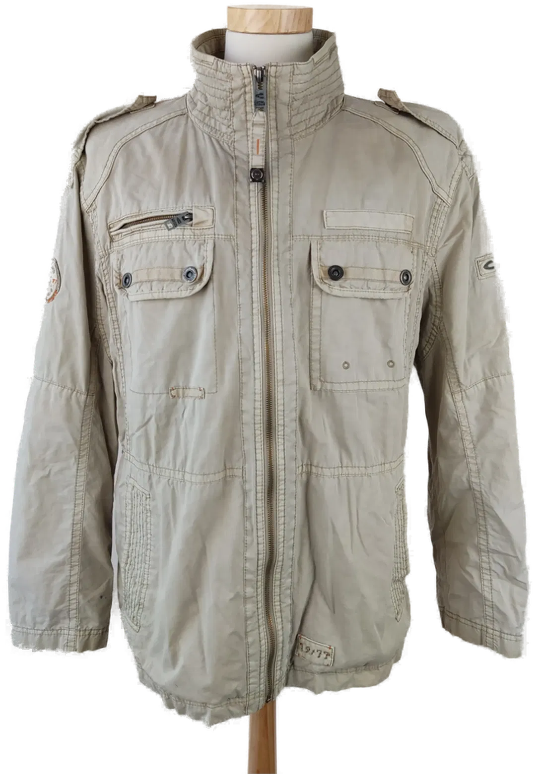 Camel Active Herrenparka beige - 54 - Bild 4